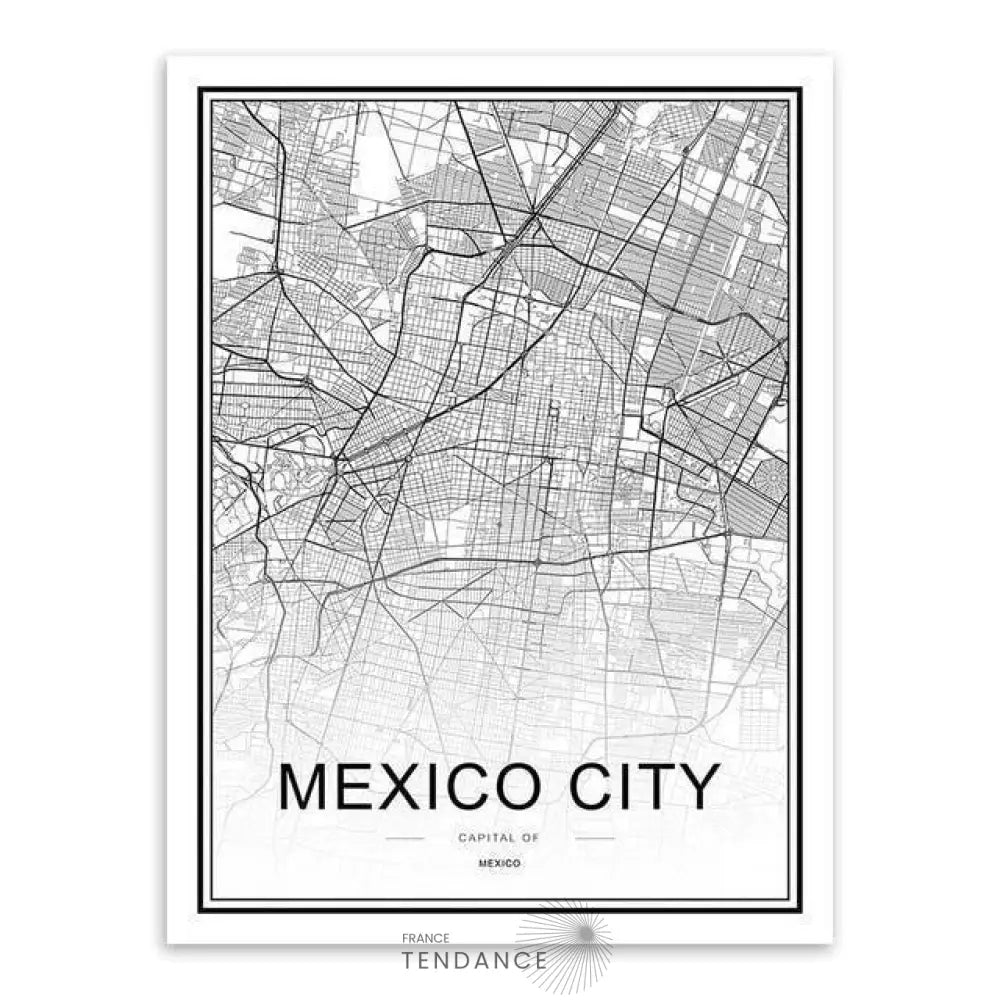 Affiche Holographique Mexico | France-Tendance