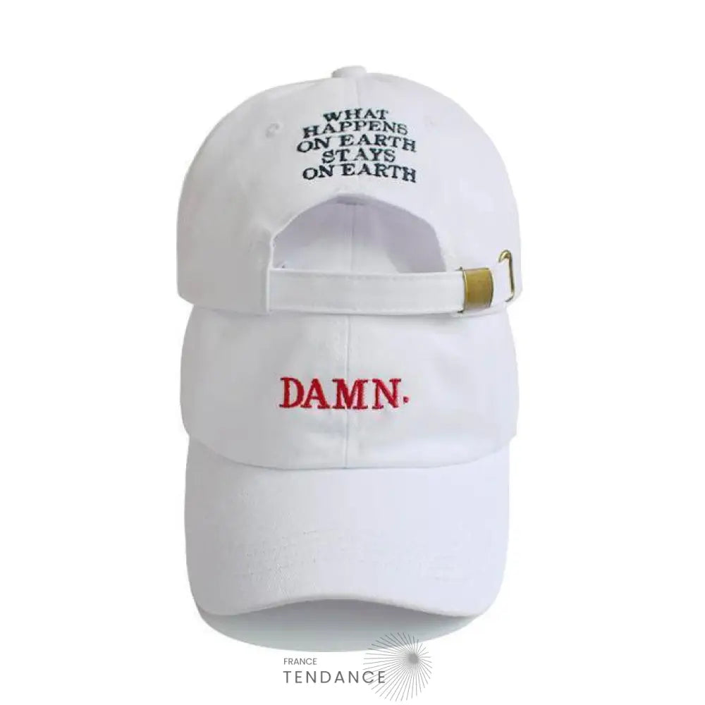 Casquette Damn (kendrick Lamar) | France-Tendance