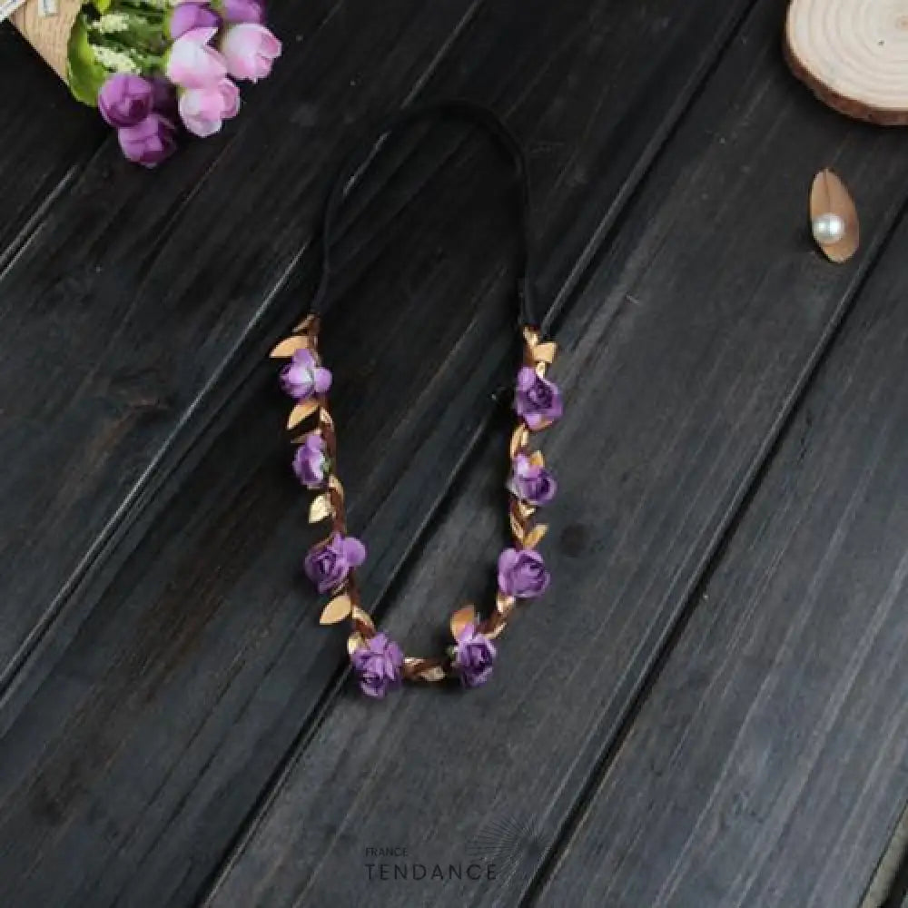 Couronne De Fleurs Petite Fille D’honneur | France-Tendance