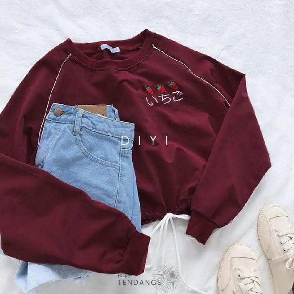 Hoodie Strawberry Shanh | France-Tendance