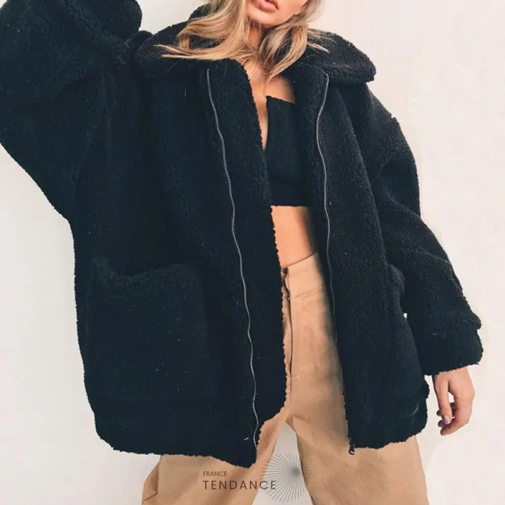 Manteau En Fausse Fourrure sexy Comfy | France-Tendance