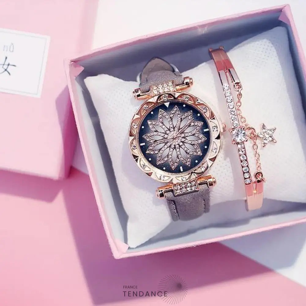 Montre Bracelet Glamour (lot De 2) | France-Tendance