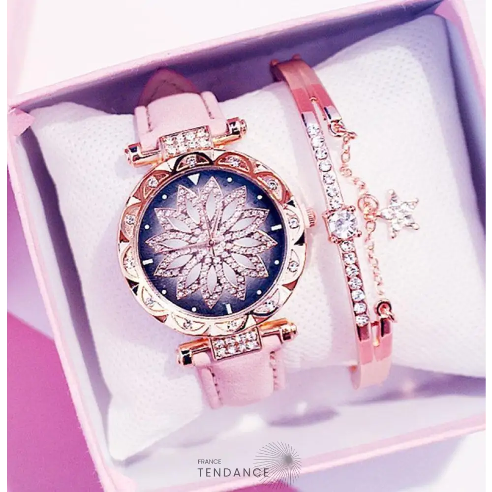 Montre Bracelet Glamour (lot De 2) | France-Tendance