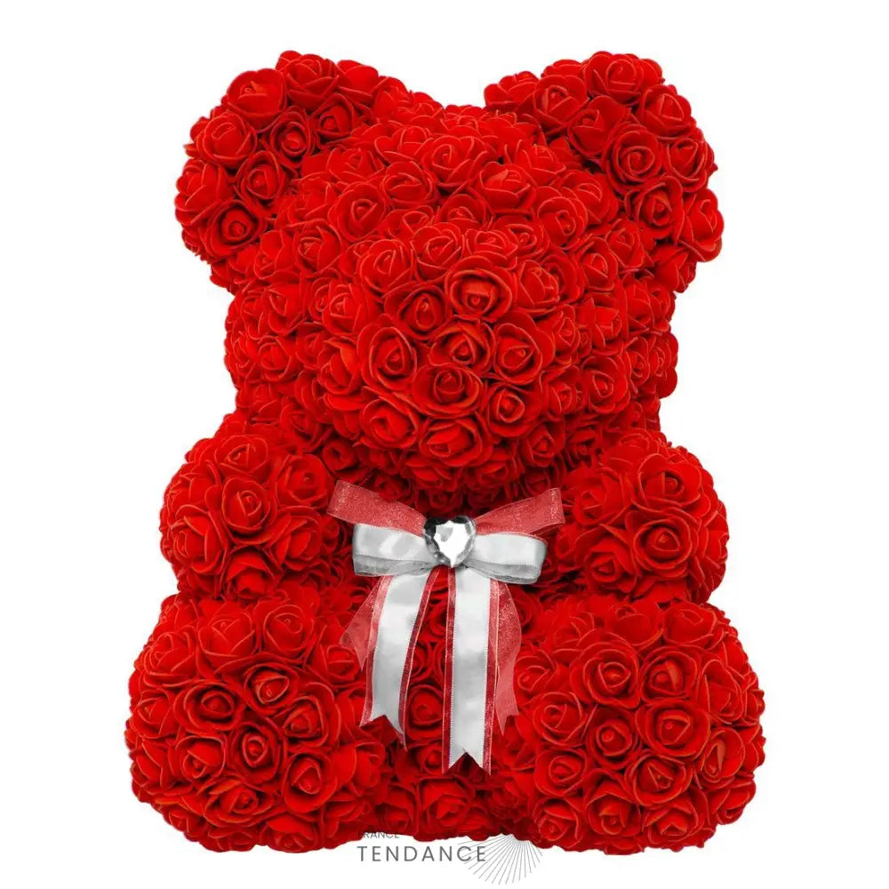 Ourson Xl En Roses éternelles | France-Tendance