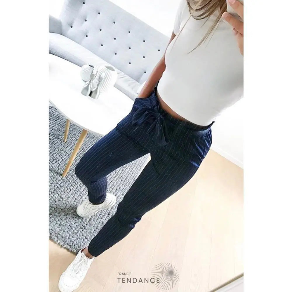 Pantalon Tendance Avec Cordon | France-Tendance