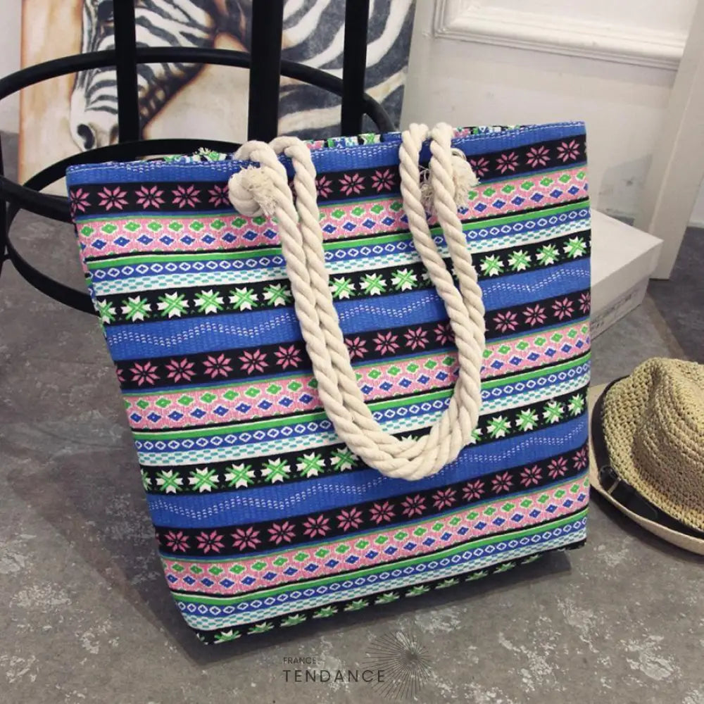 Sac De Plage Fourre-tout Imprimé | France-Tendance