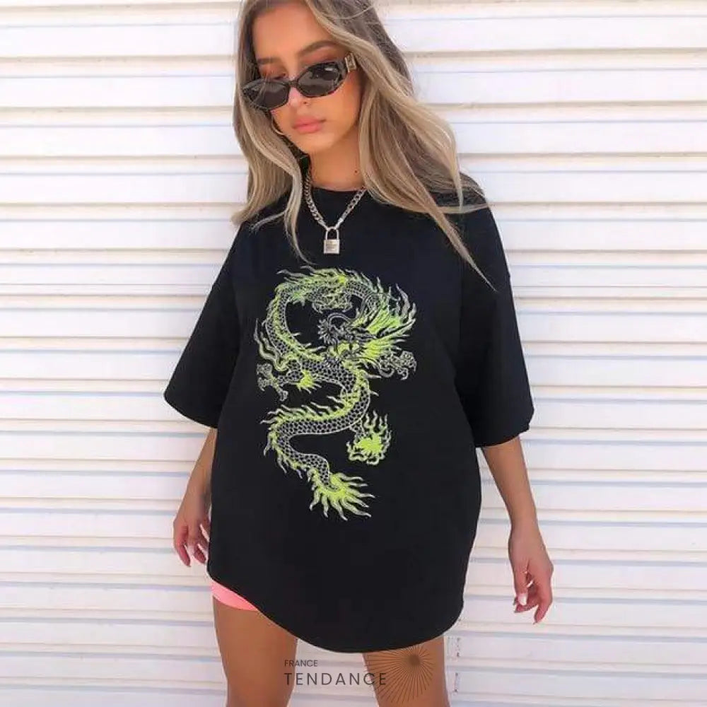 T-shirt Short Dragon | France-Tendance
