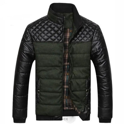 Blouson Rembourré Bicolore | France-Tendance
