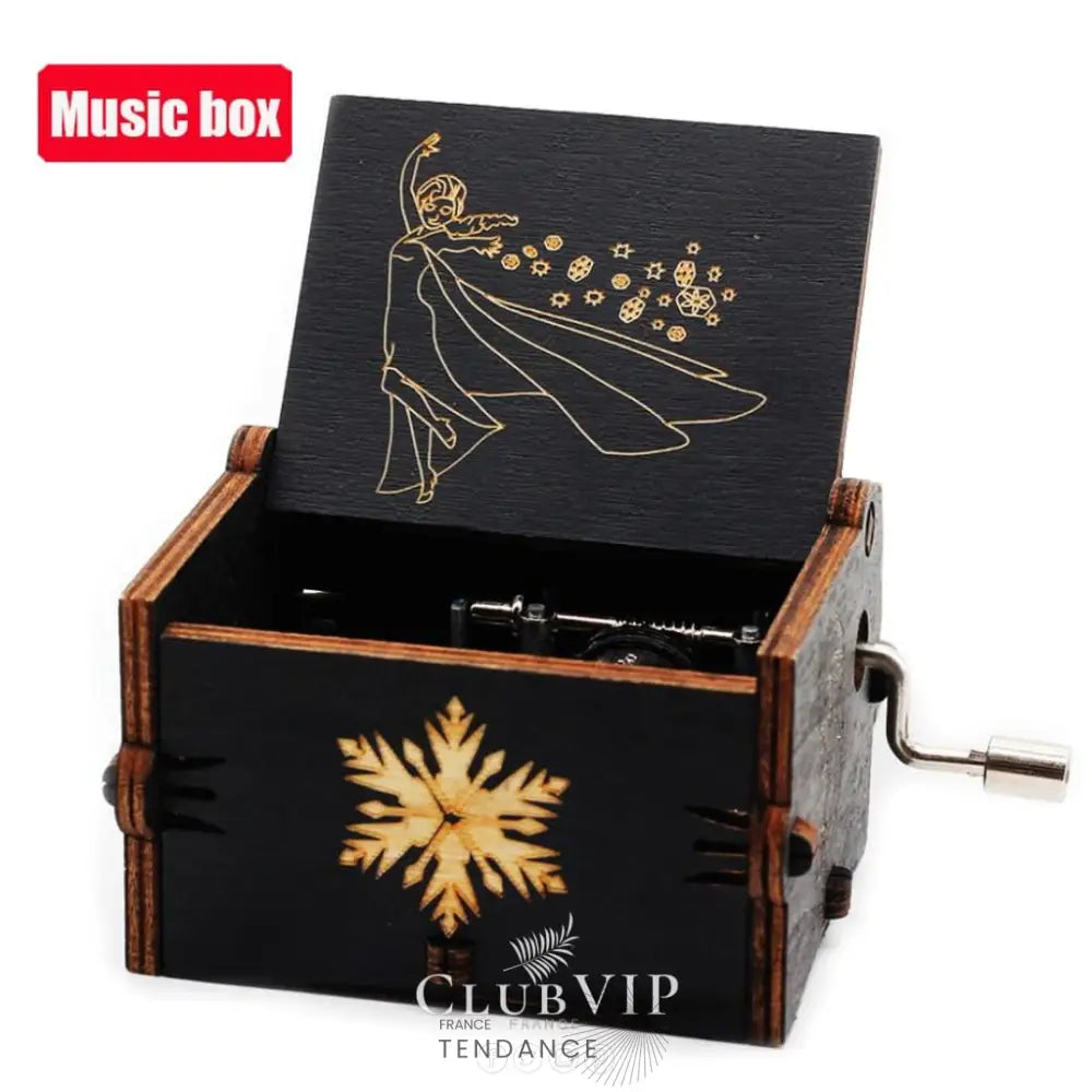 Boîtes à Musique En Bois Naturel | Cinéma Mangas Jeux Vidéos