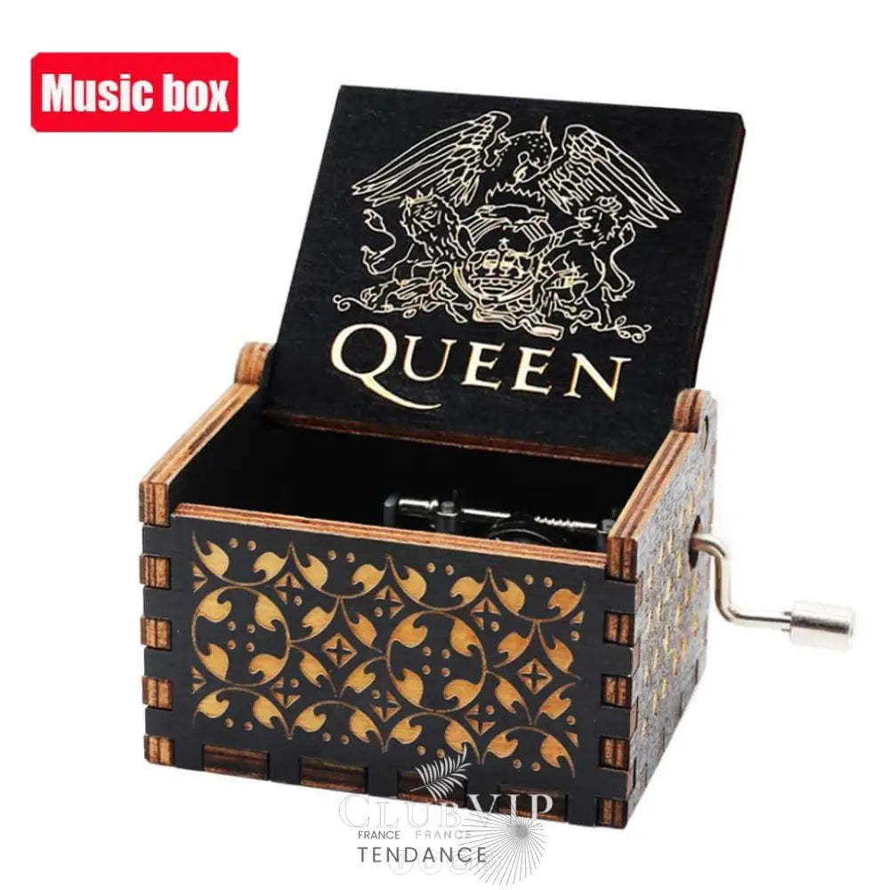 Boîtes à Musique En Bois Naturel | Cinéma Mangas Jeux Vidéos