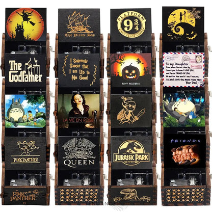 Boîtes à Musique En Bois Naturel | Cinéma Mangas Jeux Vidéos