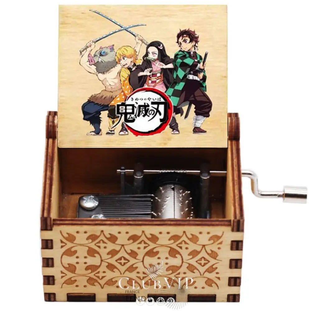 Boîtes à Musique En Bois Naturel | Cinéma Mangas Jeux Vidéos