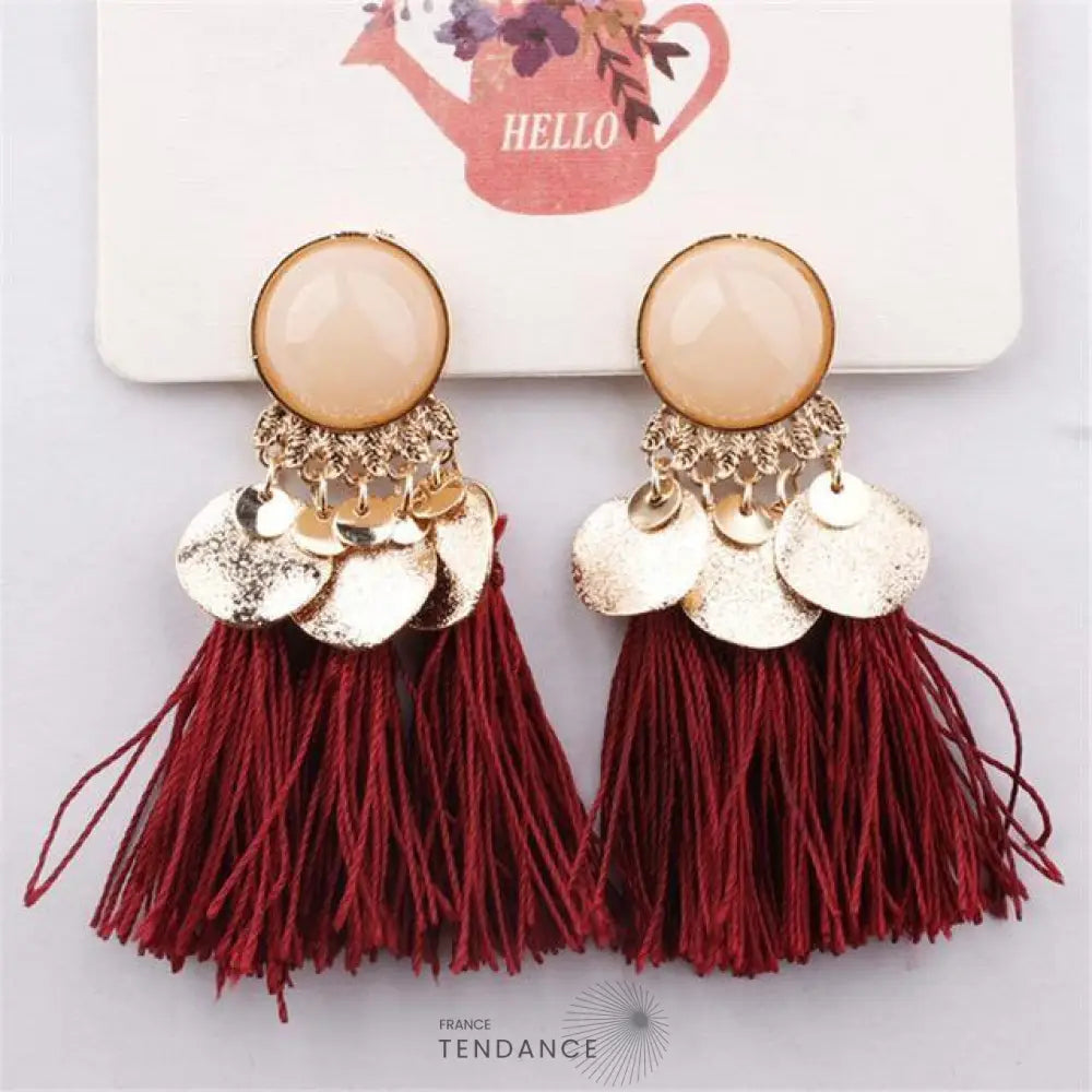 Boucles D’oreilles Bohème 2018 | France-Tendance