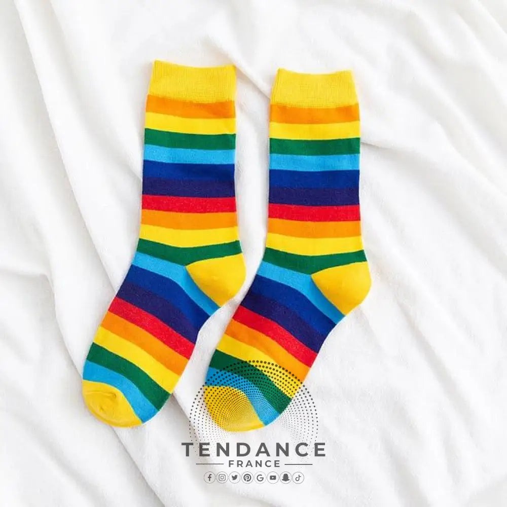 Chaussettes Rainbow | France-Tendance