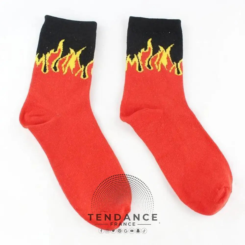 Chaussettes Skate x Flamme X2™ | France-Tendance