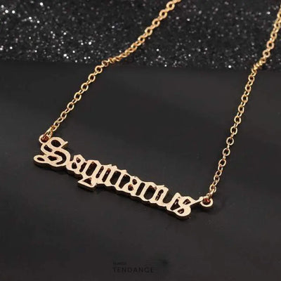 Collier Zodiac Sign | France-Tendance