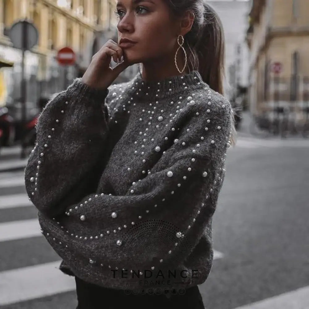 Gros Pull Court Pearl | France-Tendance