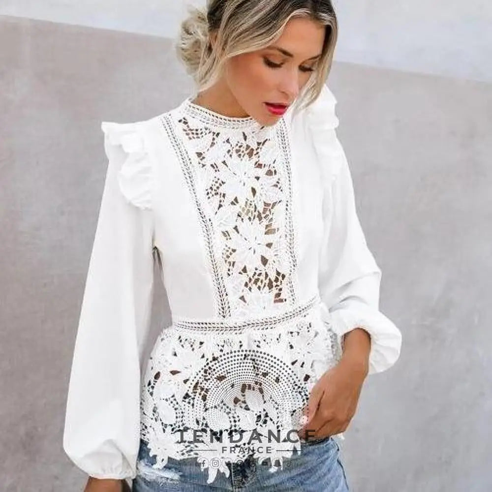 Haut Dentelle Tendance | France-Tendance