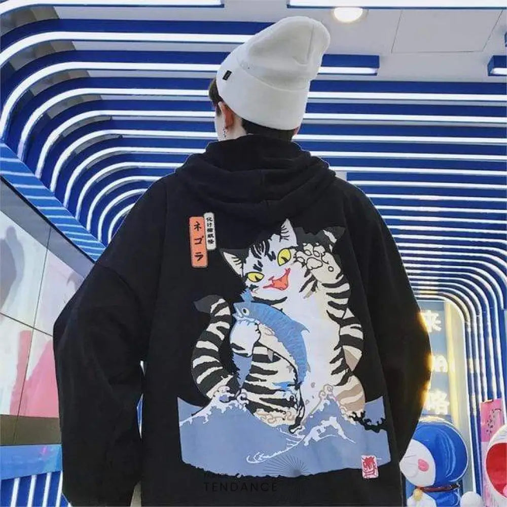 Hoodie Cattish | France-Tendance