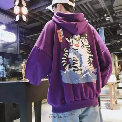 Hoodie Cattish | France-Tendance