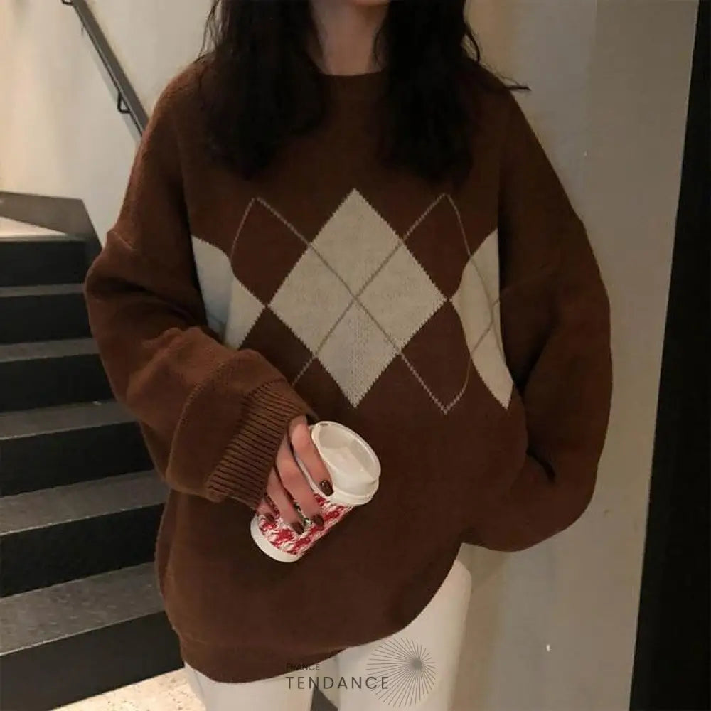 Hoodie Long Losange | France-Tendance