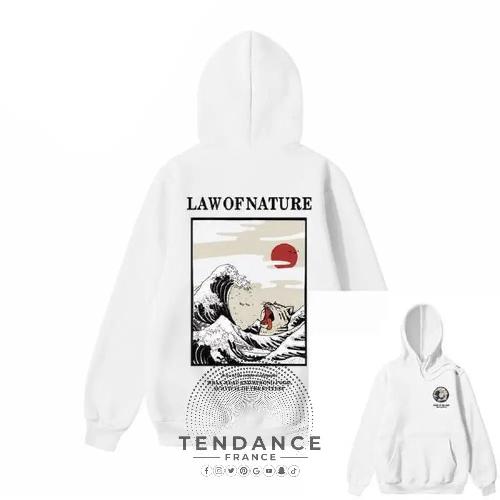 Hoodie Law Of Nature™ | France-Tendance