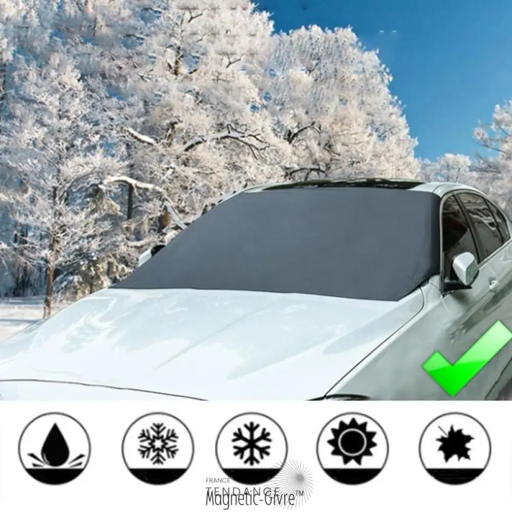 Magnetic-givre™ | Couverture Anti-givre Aimantée 3-en-1 |