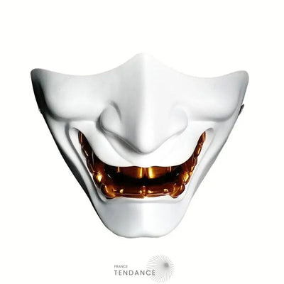 Masque Oni Blanc | France-Tendance