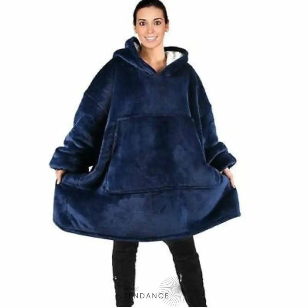 Maxipull Plaid™ | Pull Couverture Doublé | France-Tendance