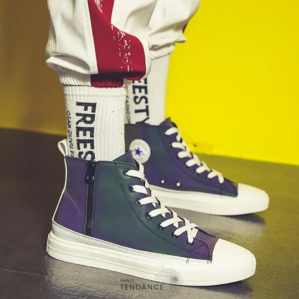 Sneakers Urban Laser (multicolore Arc-en-ciel) Réfléchissant