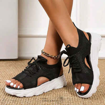 Sneakies | Sandales Sneakers Ouvertes Dété Noir / 35 Schuhe
