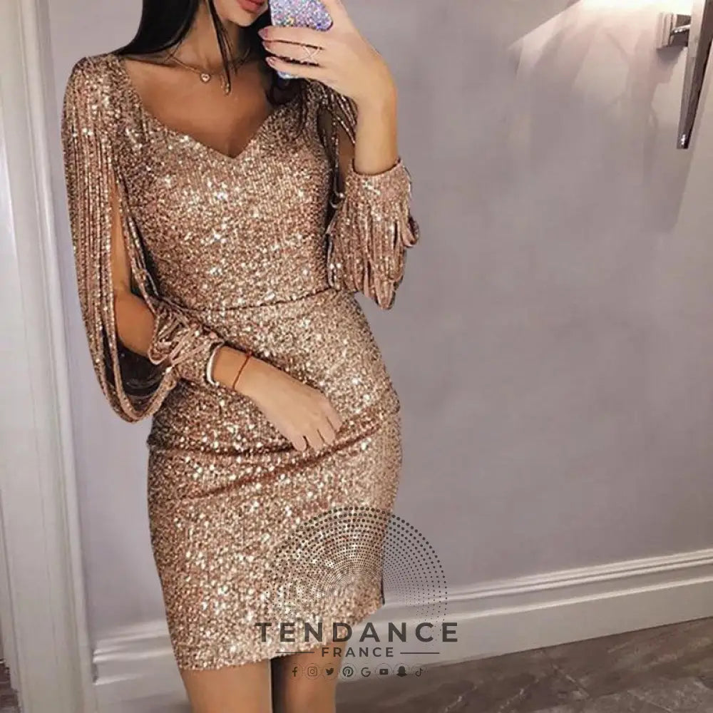 Sublime Robe à Paillettes | France-Tendance