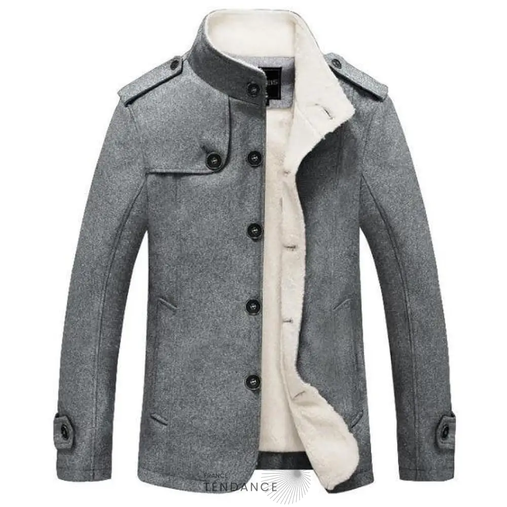Trench Classique En Laine | France-Tendance