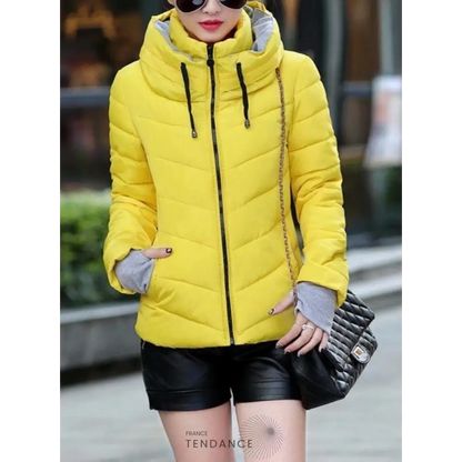 Veste Matelassée à Capuche | France-Tendance